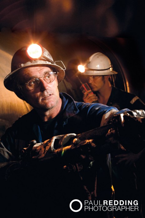 Water pipe maintenance photography