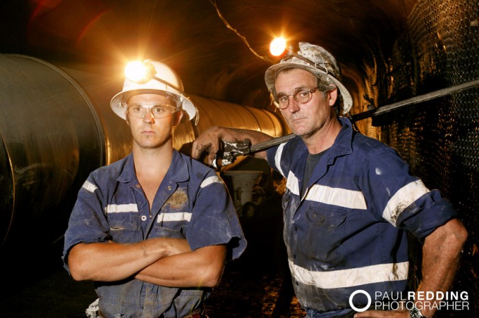 Water pipe maintenance photography