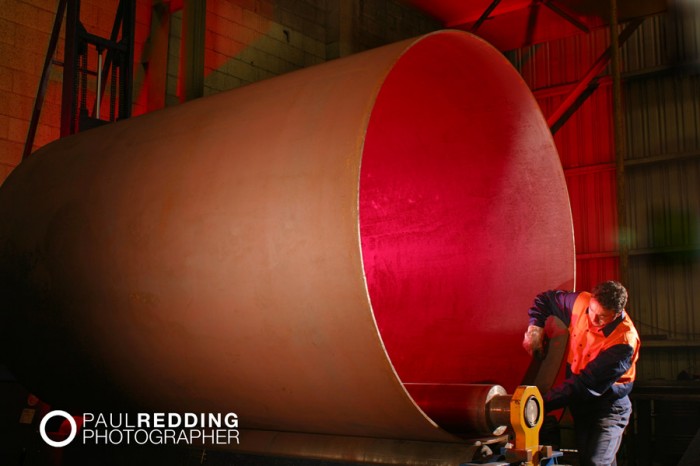 Steel rolling photography