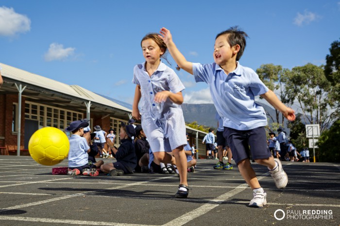 Primary School by Paul Redding - Public Relations Photographer Hobart