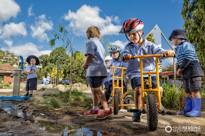 Primary School Kinder by Paul Redding - Public Relations Photographer Hobart