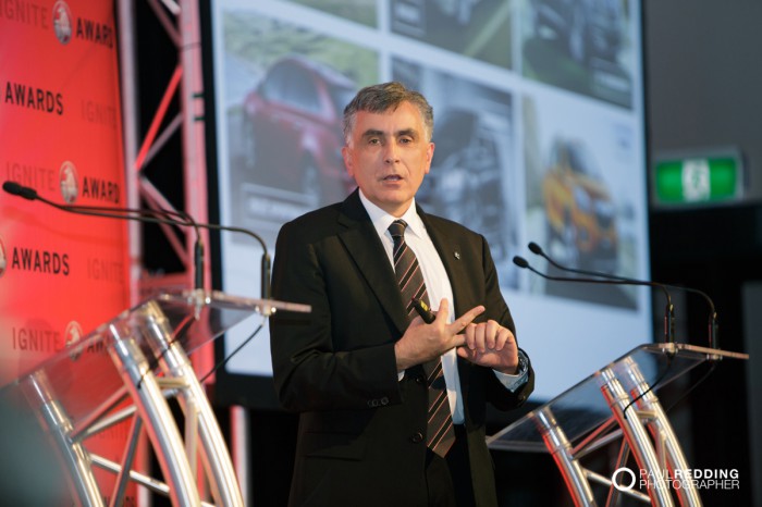 Peter Keley - General Motors Holden Ignite Awards Dinner 12-4-2014. Grand Chancellor Hobart.by Paul Redding - Corporate Events Photographer Hobart Tasmania