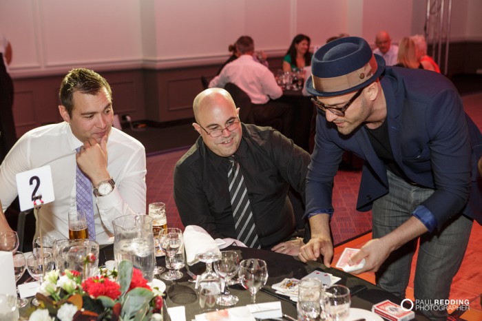 James Galea, Magician - General Motors Holden Ignite Awards Dinner 12-4-2014. Grand Chancellor Hobart.by Paul Redding - Corporate Events Photographer Hobart Tasmania