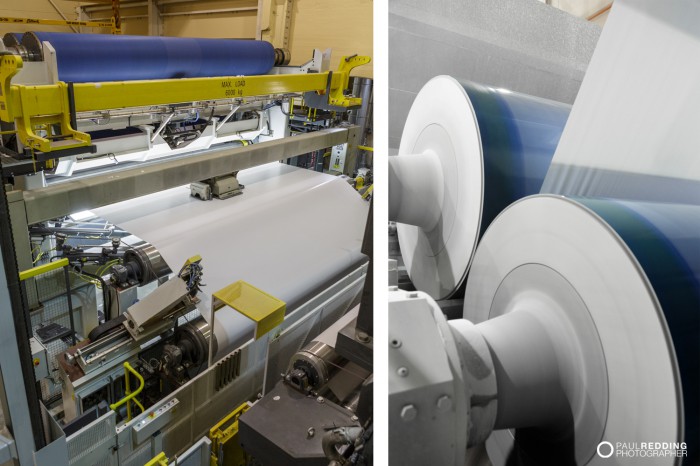 Coated paper product Optiload | Norske Skog Paper Mill Boyer PM2 Conversion - Paul Redding , Paper Mill Photographer Tasmania