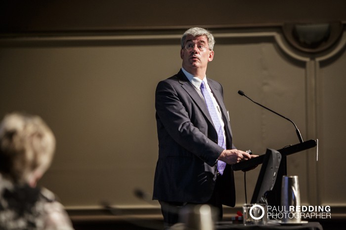 Saul Eslake- Chief Economist, Bank of America Merrill Lynch -CEDA- Economic and Political Overview 2014 by Paul Redding - Hobart Conference Photographer -2