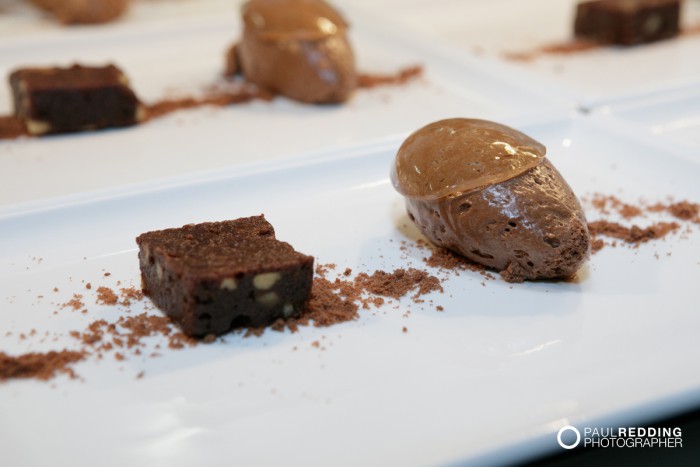 Desert at Frogmore Creek. Insurance Advisernet Australia Conference 2015. Frogmore Creek Winery. Pre Conference Welcome Dinner Photography by Paul Redding, Hobart Conference Photographer.