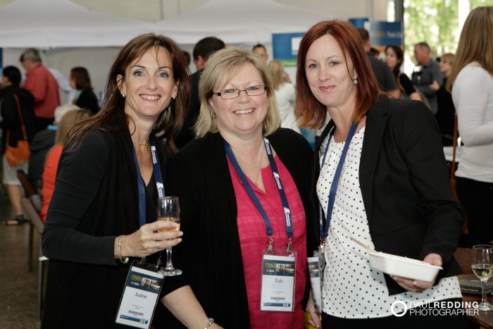 Candid group at Insurance Advisernet Australia Conference 2015 - Trade Show at Princes Wharf No 1 Shed. Photography by Paul Redding, Hobart Trade Show Photographer.