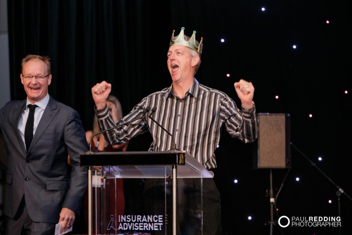 Awards Ceremony. Insurance Advisernet Australia Conference 2015 Gala dinner photography by Paul Redding Conference Photographer Hobart