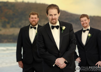 -Fun Wedding photography Seven Mile Beach Tasmania by Paul Redding Photographer Hobart