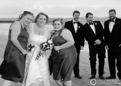 -Fun Wedding photography Seven Mile Beach Tasmania by Paul Redding Photographer Hobart