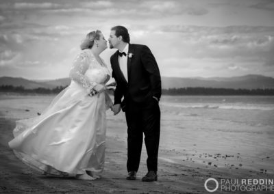 -Fun Wedding photography Seven Mile Beach Tasmania by Paul Redding Photographer Hobart