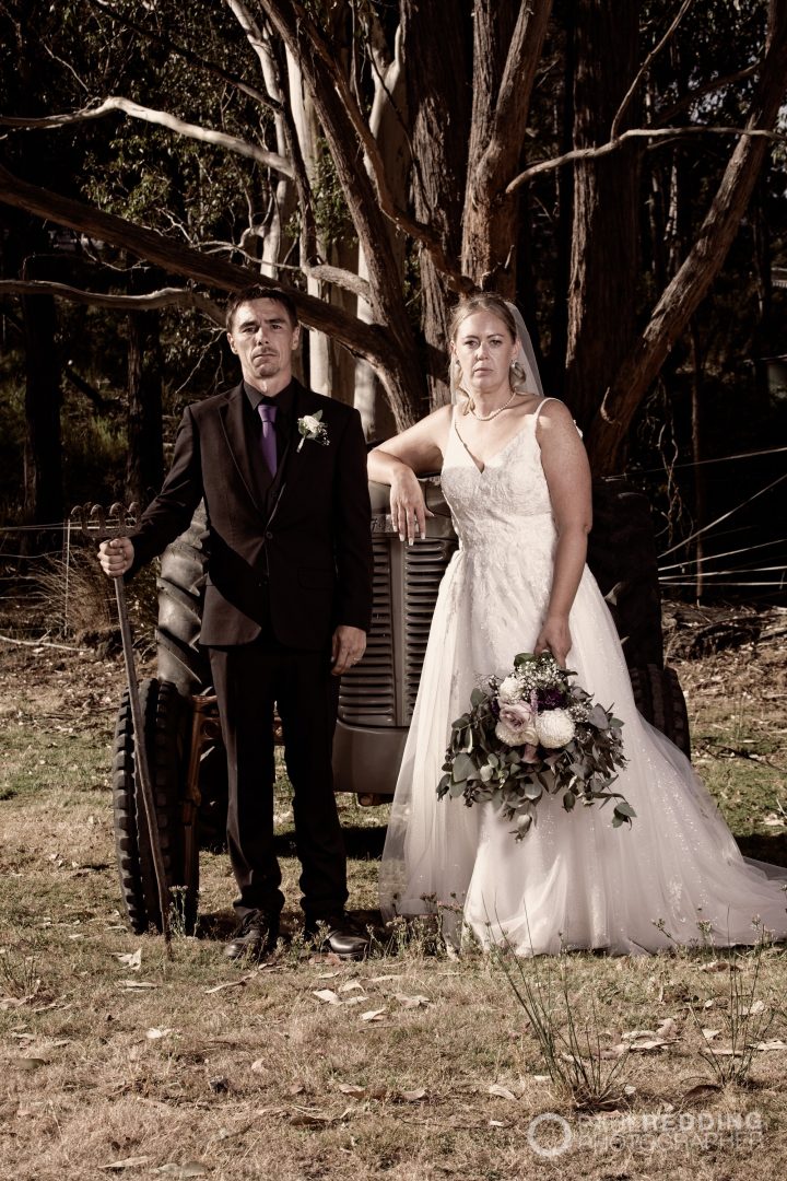 Country wedding Hobart
